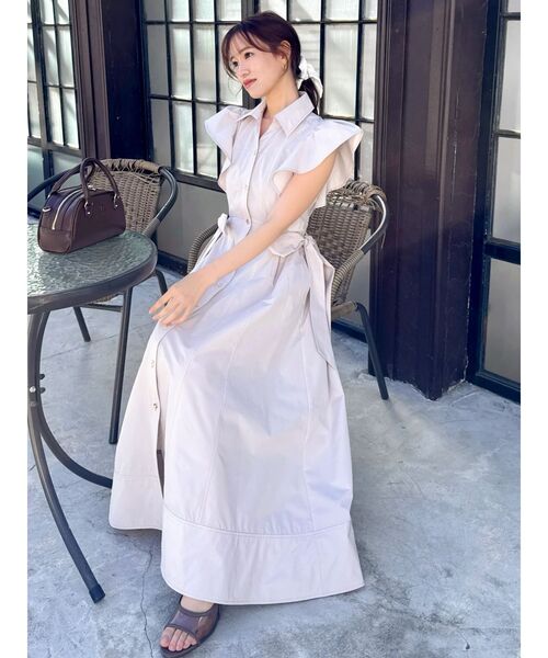 dazzlin（ダズリン）の「PVCパイピングサンダル（サンダル・レディース・アイボリー/ブラウン・MEDIUM/LARGE）」の12枚目の写真