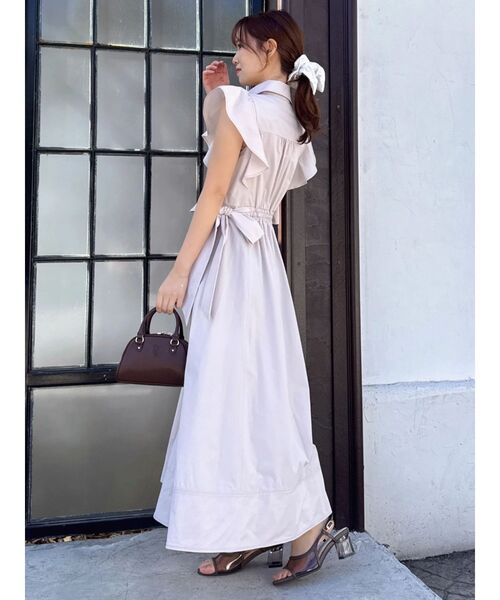 dazzlin（ダズリン）の「PVCパイピングサンダル（サンダル・レディース・アイボリー/ブラウン・MEDIUM/LARGE）」の14枚目の写真