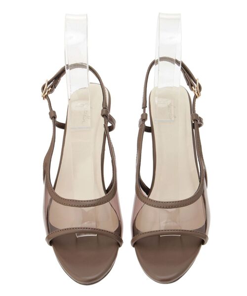 dazzlin（ダズリン）の「PVCパイピングサンダル（サンダル・レディース・アイボリー/ブラウン・MEDIUM/LARGE）」の15枚目の写真