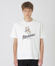 BLACK LABEL CRESTBRIDGE（ブラックレーベル・クレストブリッジ）の「【WEB・一部店舗限定】フットボールコーギーTシャツ（Tシャツ/カットソー）」