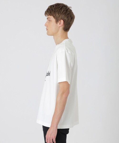 BLACK LABEL CRESTBRIDGE（ブラックレーベル・クレストブリッジ）の「【WEB・一部店舗限定】フットボールコーギーTシャツ（Tシャツ/カットソー・メンズ・ブラック/オフホワイト・S/XL/L/M）」の4枚目の写真