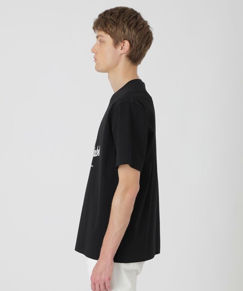 BLACK LABEL CRESTBRIDGE（ブラックレーベル・クレストブリッジ）の「【WEB・一部店舗限定】フットボールコーギーTシャツ（Tシャツ/カットソー・メンズ・ブラック/オフホワイト・S/XL/L/M）」の9枚目の写真