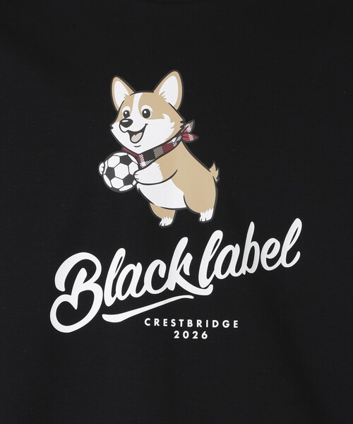 BLACK LABEL CRESTBRIDGE（ブラックレーベル・クレストブリッジ）の「【WEB・一部店舗限定】フットボールコーギーTシャツ（Tシャツ/カットソー・メンズ・ブラック/オフホワイト・S/XL/L/M）」の11枚目の写真