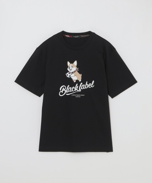 BLACK LABEL CRESTBRIDGE（ブラックレーベル・クレストブリッジ）の「【WEB・一部店舗限定】フットボールコーギーTシャツ（Tシャツ/カットソー・メンズ・ブラック/オフホワイト・S/XL/L/M）」の12枚目の写真