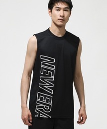 ニューエラ  PA SL TECH TEE VERTICAL BLK