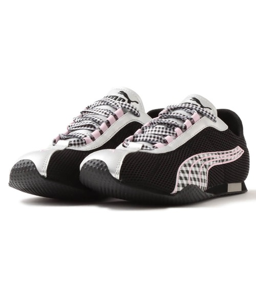 PUMA（プーマ）の「PUMA H-STREET ATMOS PINK PICNIC / プーマ H-ストリート アトモスピンク ピクニック【SP】（スニーカー・レディース・ブラック×シルバー・25.0cm/24.5cm/24.0cm/23.5cm/23.0cm/22.5cm）」の6枚目の写真