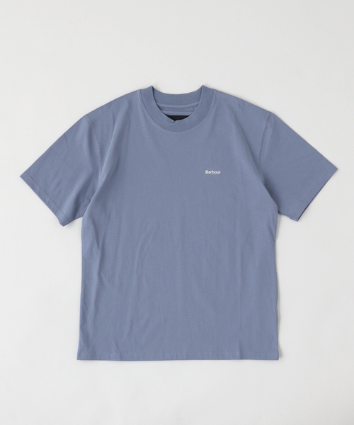 Barbour（バブアー）の「Barbour / バブアー dalton logo os t-shirt（Tシャツ/カットソー・メンズ・ブラック/カーキ/ホワイト/グリーン/ネイビー/ブルー系その他/ブルー・34/36/38/40/42）」の7枚目の写真