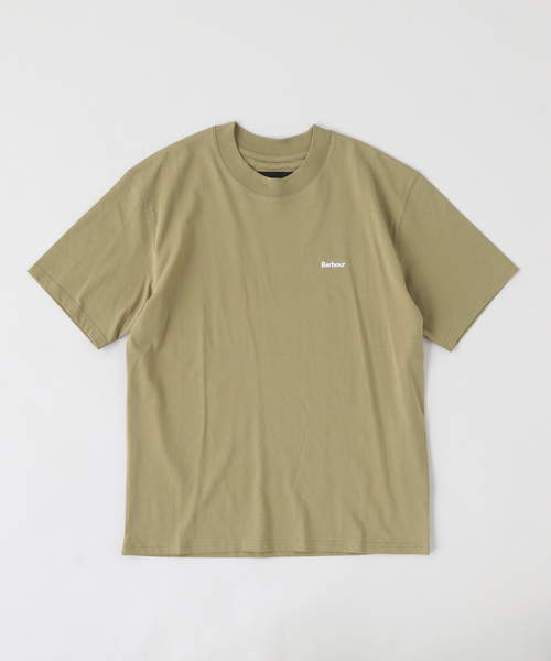 Barbour（バブアー）の「Barbour / バブアー dalton logo os t-shirt（Tシャツ/カットソー・メンズ・ブラック/カーキ/ホワイト/グリーン/ネイビー/ブルー系その他/ブルー・34/36/38/40/42）」の3枚目の写真