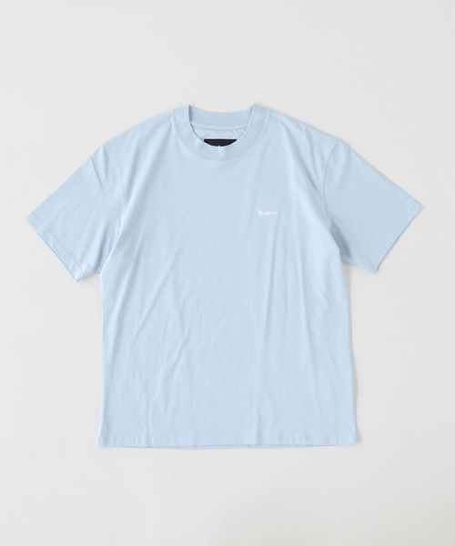 Barbour（バブアー）の「Barbour / バブアー dalton logo os t-shirt（Tシャツ/カットソー・メンズ・ブラック/カーキ/ホワイト/グリーン/ネイビー/ブルー系その他/ブルー・34/36/38/40/42）」の6枚目の写真