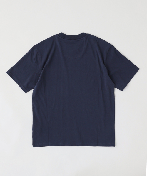 Barbour（バブアー）の「Barbour / バブアー dalton logo os t-shirt（Tシャツ/カットソー・メンズ・ブラック/カーキ/ホワイト/グリーン/ネイビー/ブルー系その他/ブルー・34/36/38/40/42）」の11枚目の写真