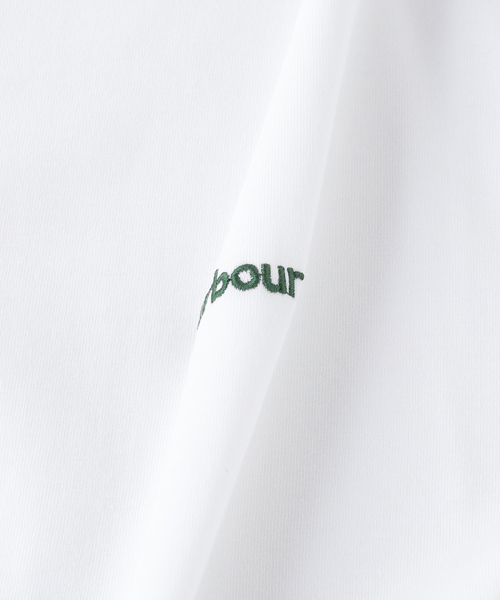 Barbour（バブアー）の「Barbour / バブアー dalton logo os t-shirt（Tシャツ/カットソー・メンズ・ブラック/カーキ/ホワイト/グリーン/ネイビー/ブルー系その他/ブルー・34/36/38/40/42）」の13枚目の写真