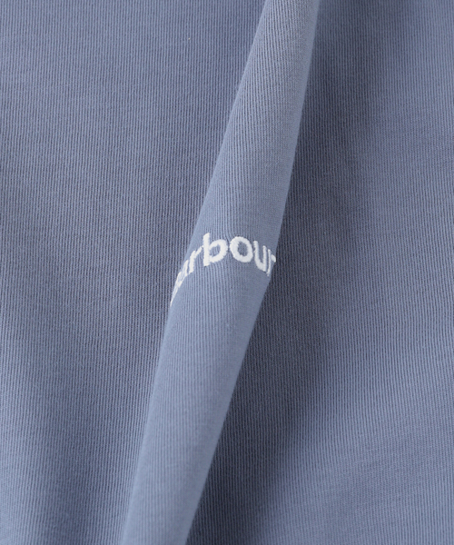 Barbour（バブアー）の「Barbour / バブアー dalton logo os t-shirt（Tシャツ/カットソー・メンズ・ブラック/カーキ/ホワイト/グリーン/ネイビー/ブルー系その他/ブルー・34/36/38/40/42）」の9枚目の写真
