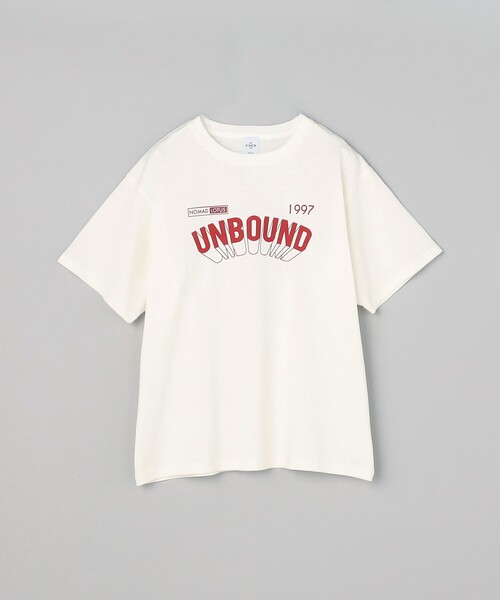 coen(コーエン)の「【汗染み軽減】 立体ロゴ風プリントTシャツ(Tシャツ/カットソー・レディース・ベージュ/オフホワイト/ライトグレー・M/L)」の20枚目の写真