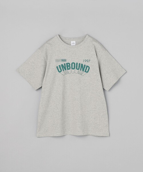 coen(コーエン)の「【汗染み軽減】 立体ロゴ風プリントTシャツ(Tシャツ/カットソー・レディース・ベージュ/オフホワイト/ライトグレー・M/L)」の22枚目の写真