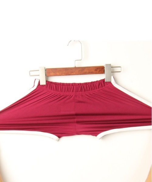 BACKYARD FAMILY(バックヤードファミリー)の「短パン サイドライン ショートパンツ yspants5200(その他パンツ・レディース・グリーン系その他/ブルー/ピンク/グレー/ダークグリーン/レッド/ブラック/パープル・M/S/XL/L)」の11枚目の写真