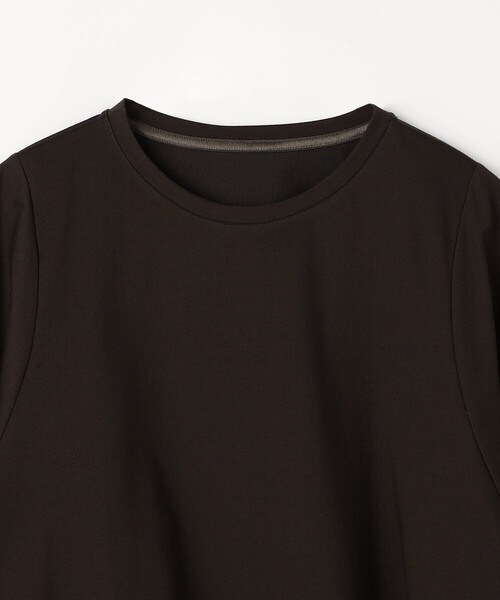 Gabardine K.T(ギャバジンケーティー)の「プレーティング天竺 テントラインプルオーバー(Tシャツ/カットソー・レディース・ブラウン/ブルー/ミント・9号)」の19枚目の写真