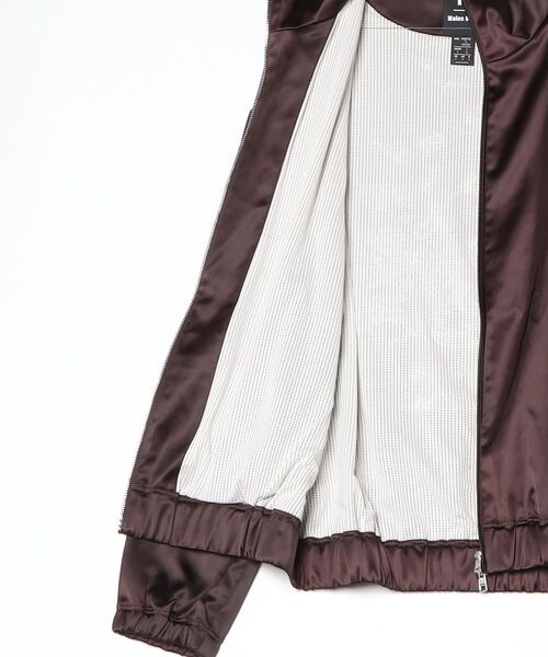 Y-3(ワイスリー)の「WB Y-3 SATIN JKT(ブルゾン・メンズ・ブラウン系その他・XX-LARGE/X-LARGE/LARGE/MEDIUM/SMALL/X-SMALL)」の10枚目の写真