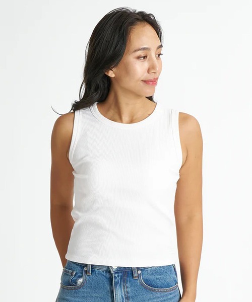 BILLABONG(ビラボン)の「BILLABONG/ビラボン 水着 ラッシュガード タンクトップ UTILITY TANK TOP BG01C870 UT(タンクトップ・レディース・ブラック/ホワイト/ライトブルー・M/L)」の5枚目の写真
