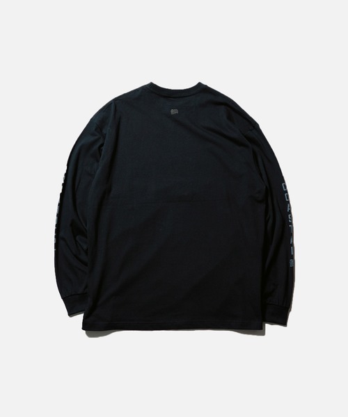 COASTRACK（コーストラック）の「CR Logo LST（Tシャツ/カットソー・メンズ・ブラック×ホワイト/ブラック×グレー/ホワイト×ライトグレー・MEDIUM/LARGE/X-LARGE/XX-LARGE）」の4枚目の写真