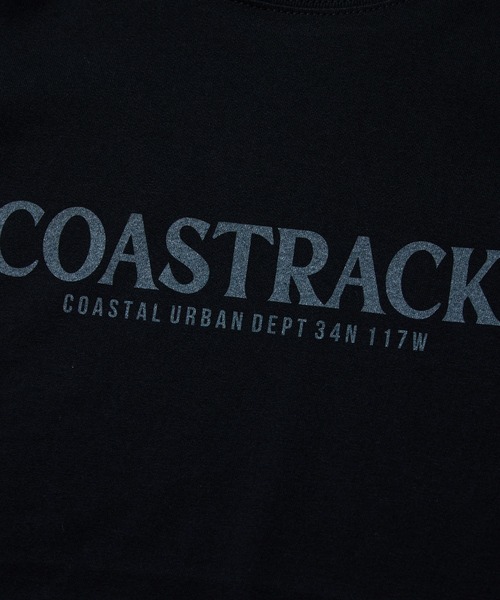 COASTRACK（コーストラック）の「CR Logo LST（Tシャツ/カットソー・メンズ・ブラック×ホワイト/ブラック×グレー/ホワイト×ライトグレー・MEDIUM/LARGE/X-LARGE/XX-LARGE）」の6枚目の写真