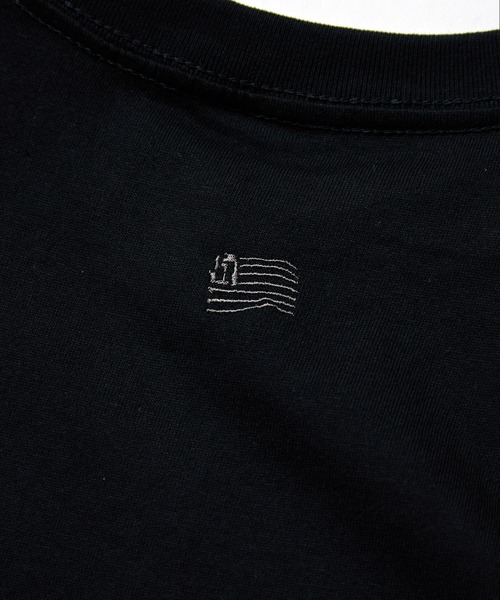 COASTRACK（コーストラック）の「CR Logo LST（Tシャツ/カットソー・メンズ・ブラック×ホワイト/ブラック×グレー/ホワイト×ライトグレー・MEDIUM/LARGE/X-LARGE/XX-LARGE）」の8枚目の写真