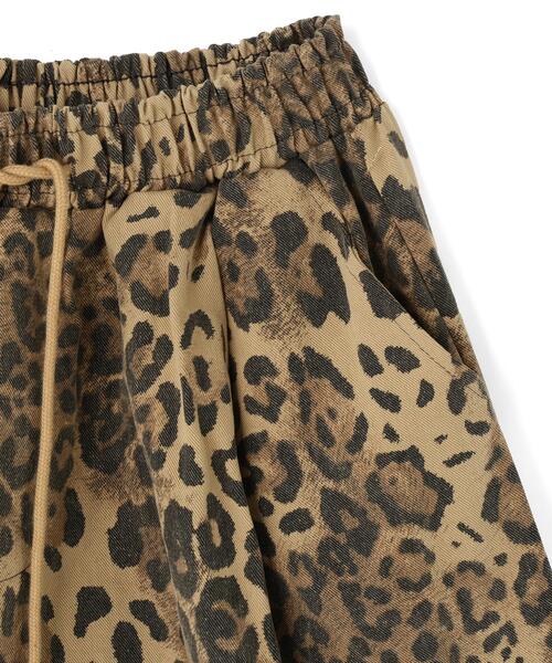 SIS（エスアイエス）の「SIS/エスアイエス/Leopard Short Pants（その他パンツ・レディース・ブラック/ベージュ・F）」の9枚目の写真