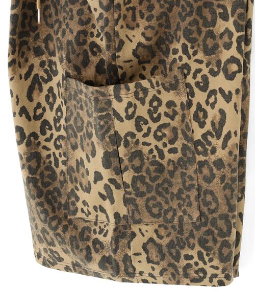 SIS（エスアイエス）の「SIS/エスアイエス/Leopard Short Pants（その他パンツ・レディース・ブラック/ベージュ・F）」の7枚目の写真