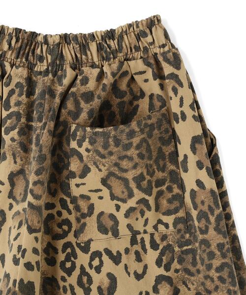 SIS（エスアイエス）の「SIS/エスアイエス/Leopard Short Pants（その他パンツ・レディース・ブラック/ベージュ・F）」の6枚目の写真