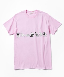 【YOUNG&OLSEN The DRYGOODS STORE】YOUNG&OLSEN The DRYGOODS STORE 動物ぐるりTシャツ