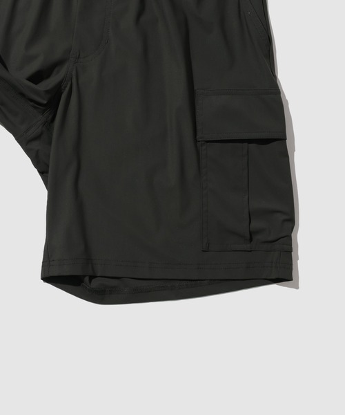 NAVY(ネイビー)の「SARARI 接触冷感 極冷UVカット カーゴショートパンツ(その他パンツ・メンズ・ブラック/チャコールグレー・XL/L/M)」の12枚目の写真