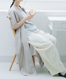 ファインダーロングロングシャツ“5分袖”