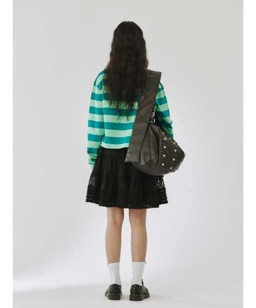 PLZPROJECT（プリーズプロジェクト）の「MESH SKIRT, BLACK（スカート・レディース・その他・FREE）」の4枚目の写真