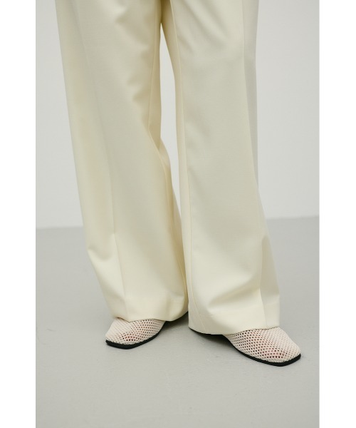 STYLEMIXER(スタイルミキサー)の「バックタックワイドパンツ(スラックス・レディース・ブラック/アイボリー/ブラウン・MEDIUM/SMALL)」の13枚目の写真
