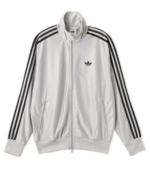 adidas(アディダス)の「adidas FIREBIRD METALLIC TRACK TOP / アディダス ファイヤーバード メタリック トラックトップ(ジャージ・メンズ・グレー・L/M/S/3XL/XXL/XL)」の4枚目の写真