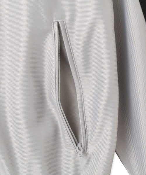 adidas(アディダス)の「adidas FIREBIRD METALLIC TRACK TOP / アディダス ファイヤーバード メタリック トラックトップ(ジャージ・メンズ・グレー・L/M/S/3XL/XXL/XL)」の6枚目の写真