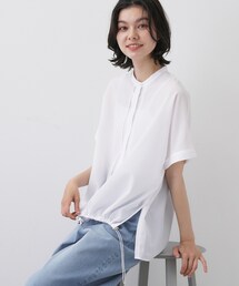 Dessin | 【高通気/セットアップ可】ドロストフレンチスリーブシャツ(シャツ/ブラウス)