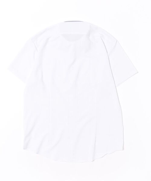 TOKYO SHIRTS（トウキョウシャツ）の「【吸水速乾】【COFREX】 形態安定ノンアイロン ボタンダウン 半袖ビジネスワイシャツ（大きいサイズ）（ビジネスシャツ・メンズ・グレー・首回り47cm/首回り45cm）」の7枚目の写真
