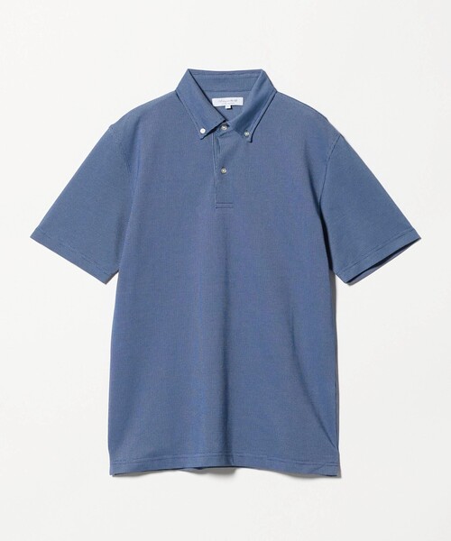 A DAY IN THE LIFE UNITED ARROWS(アデイインザライフユナイテッドアローズ)の「-吸水速乾-サーフニット ボタンダウン ポロシャツ<A DAY IN THE LIFE>(ポロシャツ・メンズ・ネイビー/コバルトブルー/ホワイト・L/M/S/XL)」の7枚目の写真