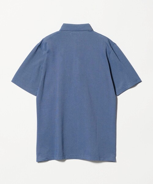 A DAY IN THE LIFE UNITED ARROWS(アデイインザライフユナイテッドアローズ)の「-吸水速乾-サーフニット ボタンダウン ポロシャツ<A DAY IN THE LIFE>(ポロシャツ・メンズ・ネイビー/コバルトブルー/ホワイト・L/M/S/XL)」の8枚目の写真