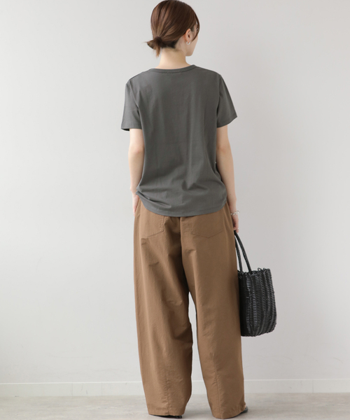 JOURNAL STANDARD relume(ジャーナルスタンダード レリューム)の「CLINEポップロゴTEE(Tシャツ/カットソー・レディース・ライトグリーン/チャコールグレー/ホワイト・FREE)」の9枚目の写真