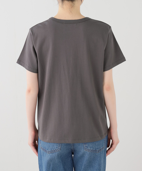 JOURNAL STANDARD relume(ジャーナルスタンダード レリューム)の「CLINEポップロゴTEE(Tシャツ/カットソー・レディース・ライトグリーン/チャコールグレー/ホワイト・FREE)」の19枚目の写真