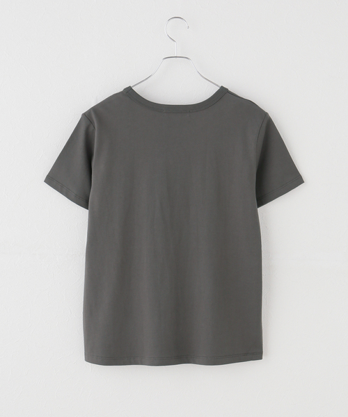 JOURNAL STANDARD relume(ジャーナルスタンダード レリューム)の「CLINEポップロゴTEE(Tシャツ/カットソー・レディース・ライトグリーン/チャコールグレー/ホワイト・FREE)」の17枚目の写真