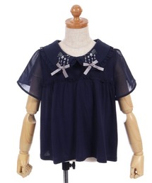 axes femme | 星座刺繍襟ＰＯ(Tシャツ/カットソー)