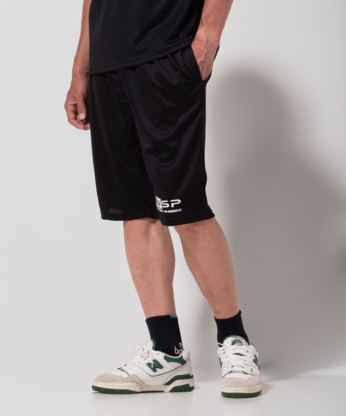 BAYBLO(ベイブロ)の「(SA) ドライ ロゴ プリント ハーフパンツ(その他パンツ・メンズ・ネイビー系3/ネイビー系2/ネイビー系1/ブラック系2/ブラック系1/ブラック系3/グレー系2/グレー系1/グレー系3・M/L)」の1枚目の写真