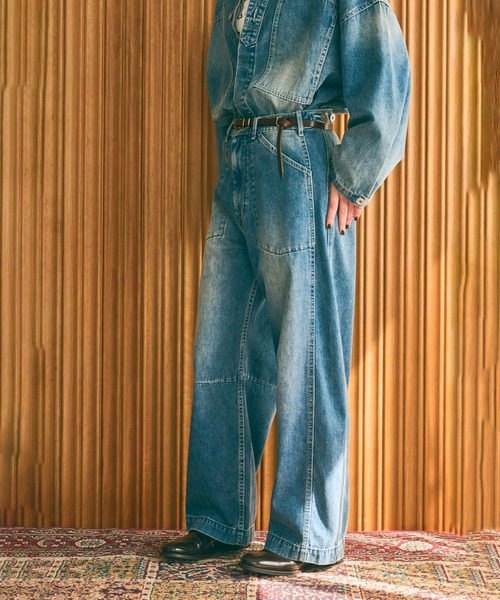 kha:ki(カーキ)の「「KHA:KI / カーキ」TYPE-35 DENIM TROUSERS(その他パンツ・レディース・グレー/インディゴブルー・1/2)」の6枚目の写真