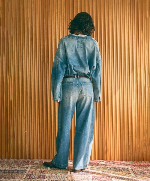 kha:ki(カーキ)の「「KHA:KI / カーキ」TYPE-35 DENIM TROUSERS(その他パンツ・レディース・グレー/インディゴブルー・1/2)」の7枚目の写真