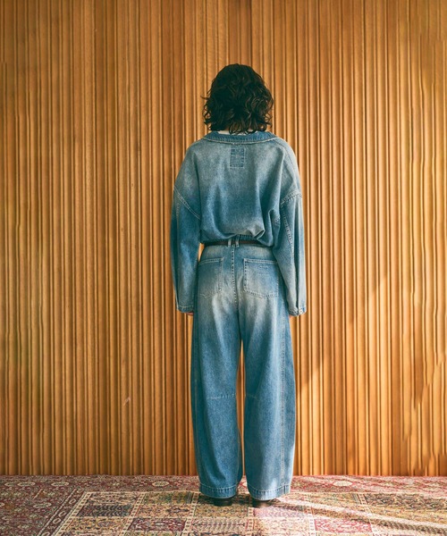 kha:ki(カーキ)の「「KHA:KI / カーキ」TYPE-35 DENIM TROUSERS(その他パンツ・レディース・グレー/インディゴブルー・1/2)」の11枚目の写真