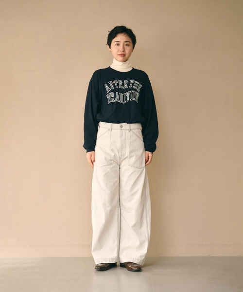 kha:ki(カーキ)の「「KHA:KI / カーキ」TYPE-35 DENIM TROUSERS(その他パンツ・レディース・グレー/インディゴブルー・1/2)」の12枚目の写真