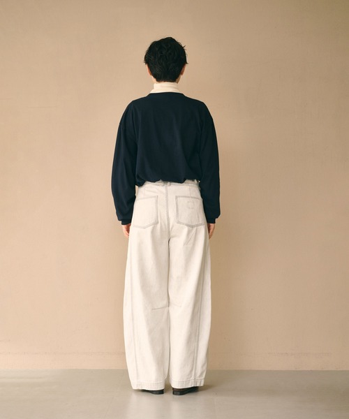 kha:ki(カーキ)の「「KHA:KI / カーキ」TYPE-35 DENIM TROUSERS(その他パンツ・レディース・グレー/インディゴブルー・1/2)」の20枚目の写真