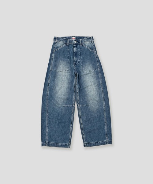 kha:ki(カーキ)の「「KHA:KI / カーキ」TYPE-35 DENIM TROUSERS(その他パンツ・レディース・グレー/インディゴブルー・1/2)」の22枚目の写真